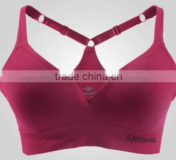 Low Price Hot Sex Women's Sport Bra no Trace no Rims,gym Bra photo-2