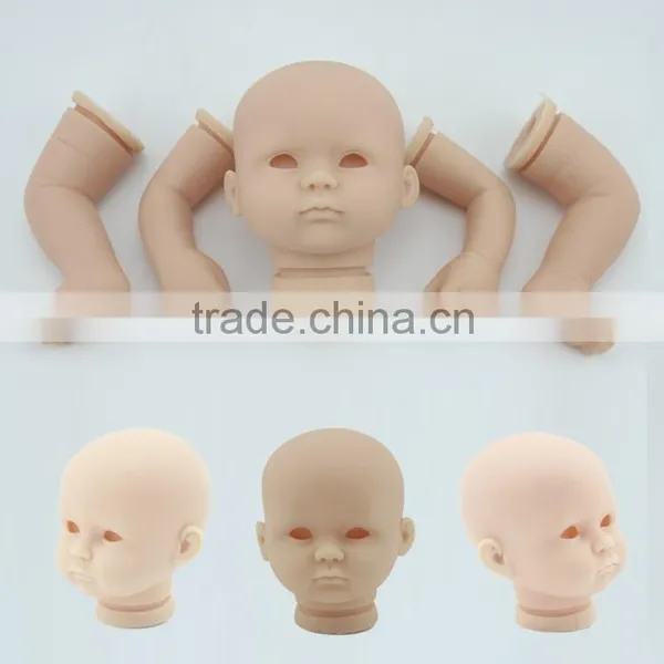 Wholesale Reborn Doll Kits 16 Inch Vinyl Doll Kits Soft Silicone Reborn Baby Doll Kit