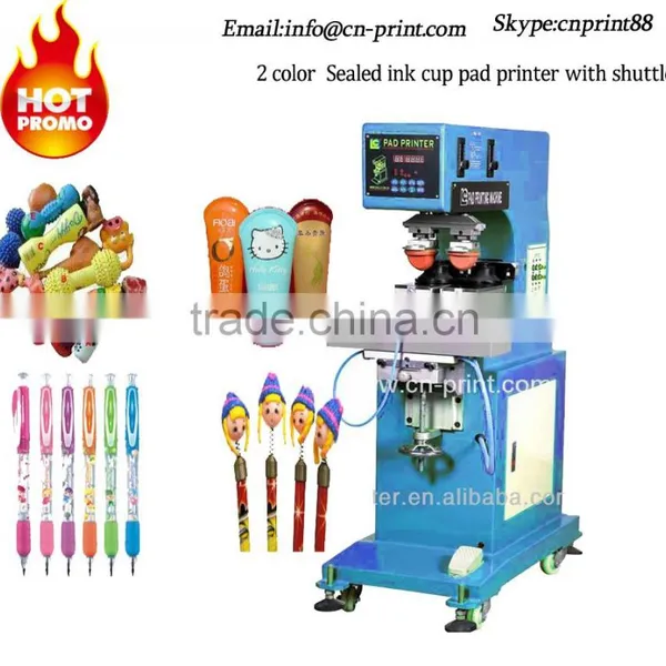 Two Color Printing Machine Cap Logo Printer Bottle Caps Printing Machine LC-PM2-150T photo-2