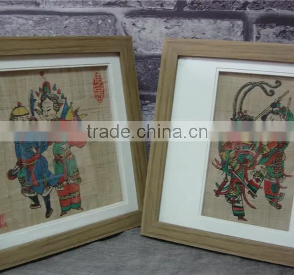 New Year Painting Of Grass Cloth as a Gift photo-4