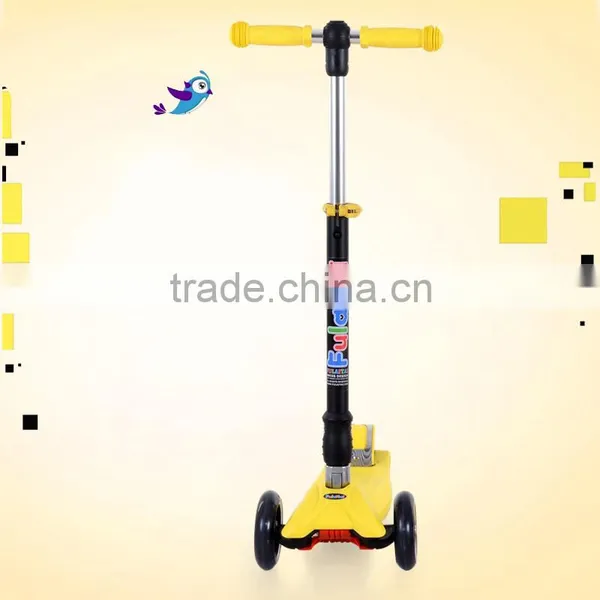 Four Wheel New Design Cheap Kids Scooter With Wide Pedal Made in China for Child