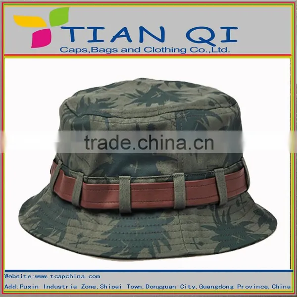 OEM High Quality Fashion Camo Bucket Hats