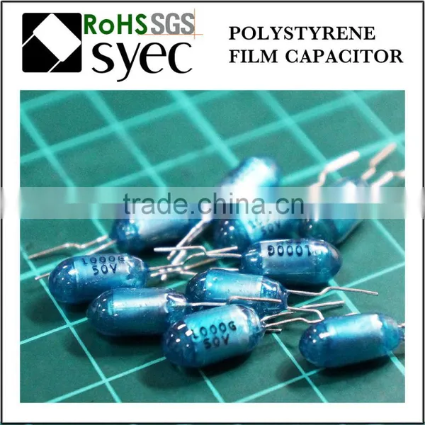 Tight Tolerances Radial Lead 421J 63V Polystyrene Film Capacitor photo-2