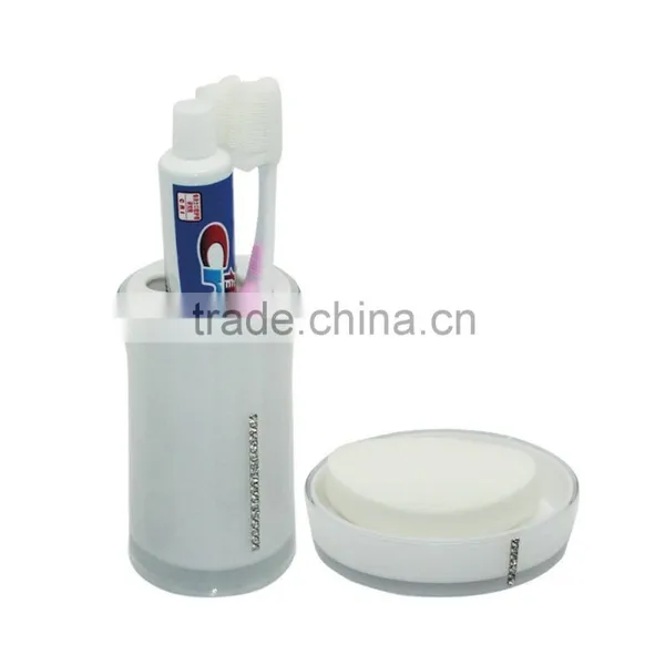 White Toothpaste and Toothbrush Holder photo-4