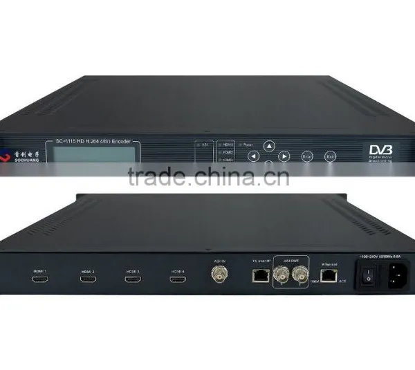 SC-1115 iptv mpeg4/h.264 encoder iptv streaming encoder