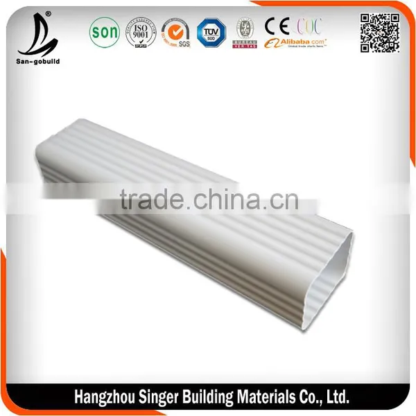 Other Plastic Materilas, Rain Gutter, PVC Downspout For Roof Drainage System photo-2