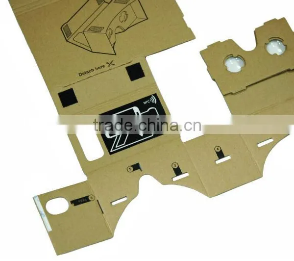 I AM CARDBOARD 45mm Focal Length Virtual Reality Google Cardboard With Printed Instructions and Easy to Follow Numbered Tabs photo-3