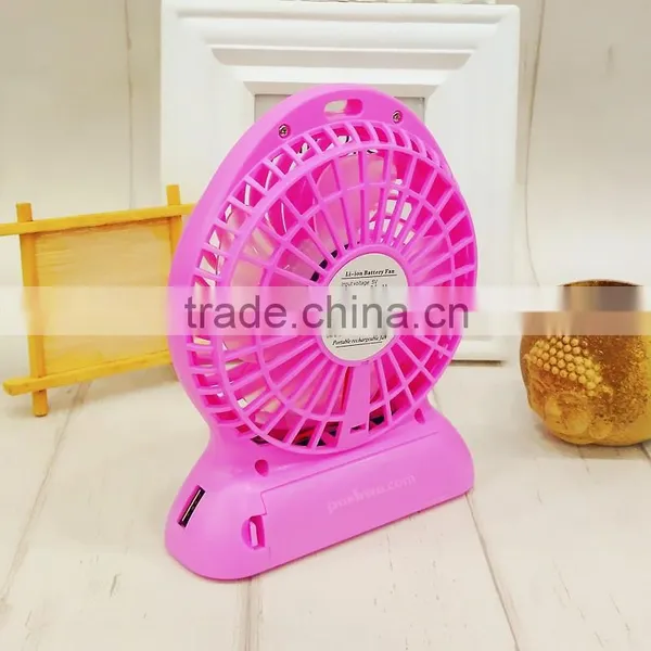 Collapsible Hand Fan Mini Elctronic Hand Fan for Fishing, Walking, Hiking photo-5
