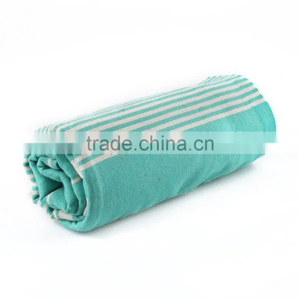 Kikoy Cotton Beachtowel/ With Tassels Cotton Blanket/ Beachtowel photo-5