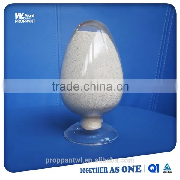 Ceramic Proppant Supplier Wanli Economic Ceramic Proppant Low Density Great Conductivty photo-6