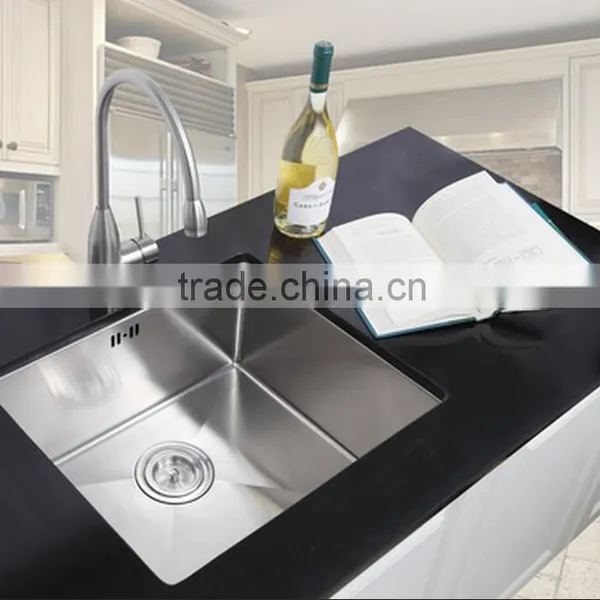 CUPC SUS304 Undermount Single Bowl Handmade Kitchen Sink With Round Corner photo-6