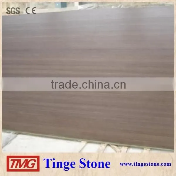 Popular Purple Wood Grain Sandstone Tile For Stone Project photo-2