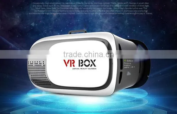 Google Cardboard VR BOX Version VR Virtual Reality Glasses + Bluetooth Wireless Mouse photo-3
