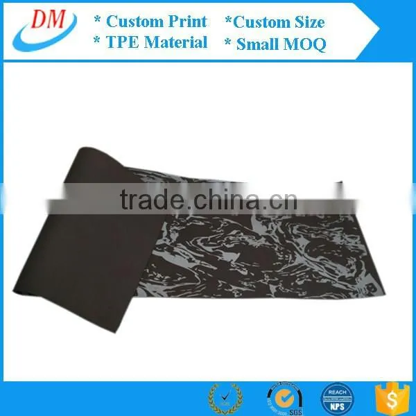 2016 OEM Quality Full Color Printing Custom Yoga Mat Natural photo-2
