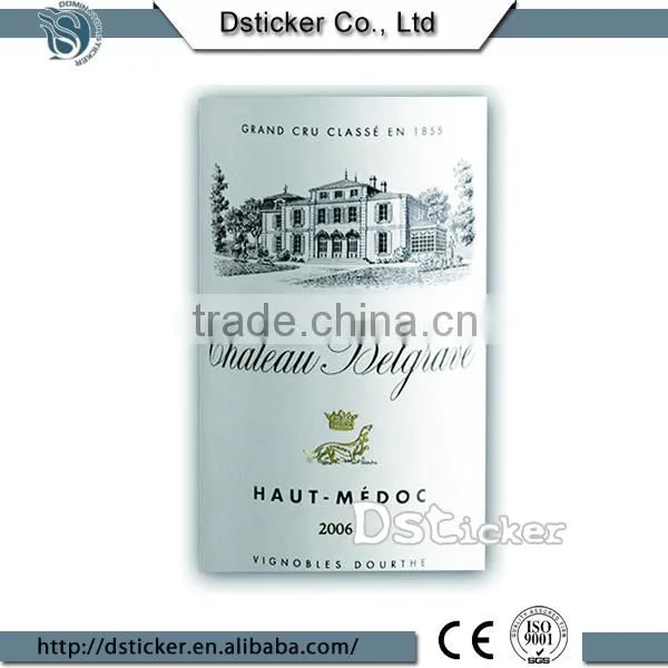 Self Adhesive Private Logo Printing Custom Wine Label Quality Choice photo-5