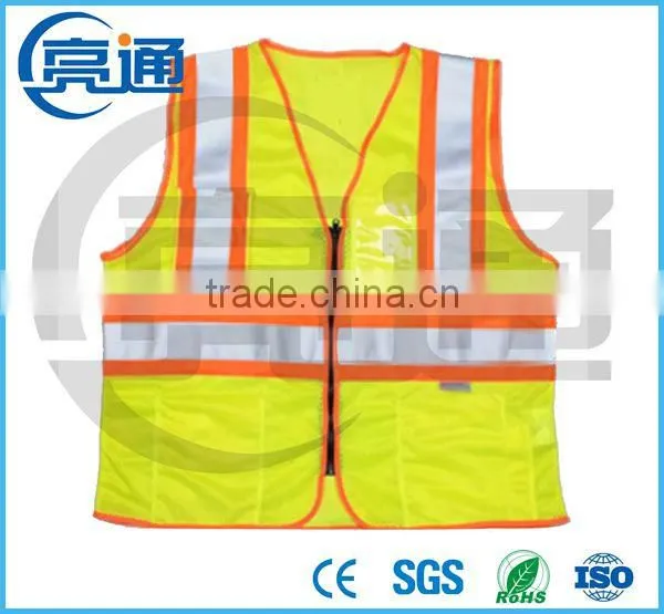 Cheap Reflective Vest Working Clothes Warning Safety Vest High Visibility Day &Night photo-2