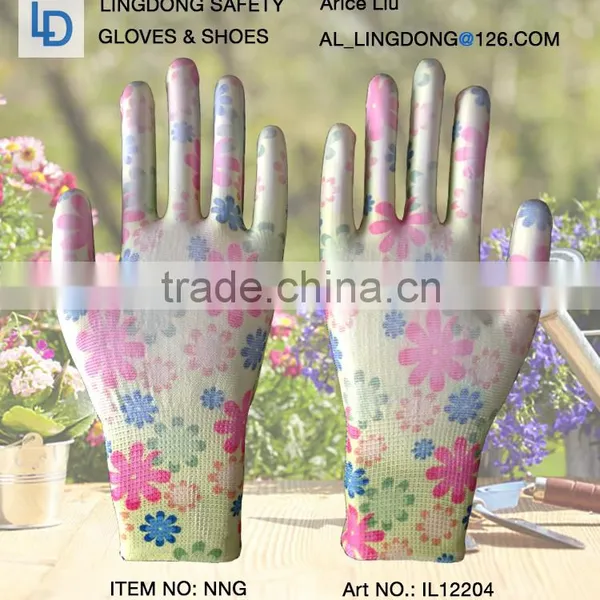 ESD PU Coated Carbon Nylon Gloves photo-2