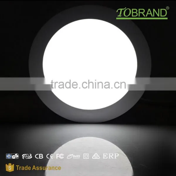 top quality 9w led ceiling panel light led round panel light TUV led panel light 9w