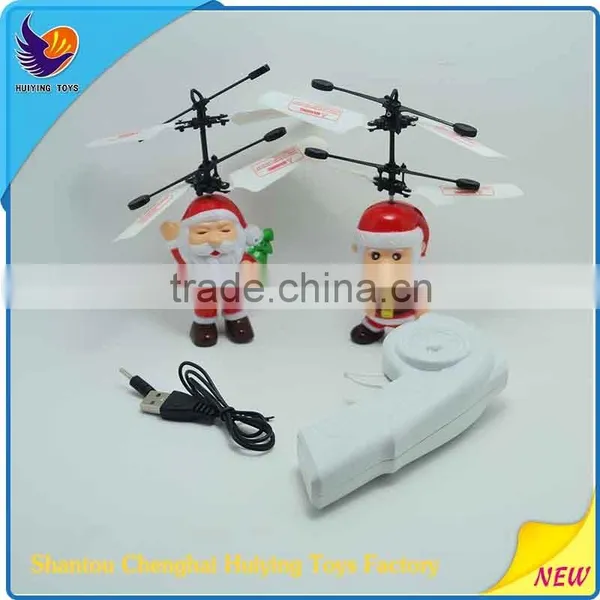 Infrared Induction Flying Santa With LED HY-838A Christmas Santa Claus Toys Moving Santa Claus Toy Flying Santa Claus Toy HY-838 photo-5