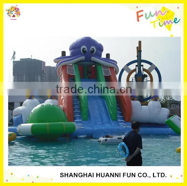 Hot Sale Inflatable Water Slide for Kids and Adults, Inflatable Water Slide With Pool