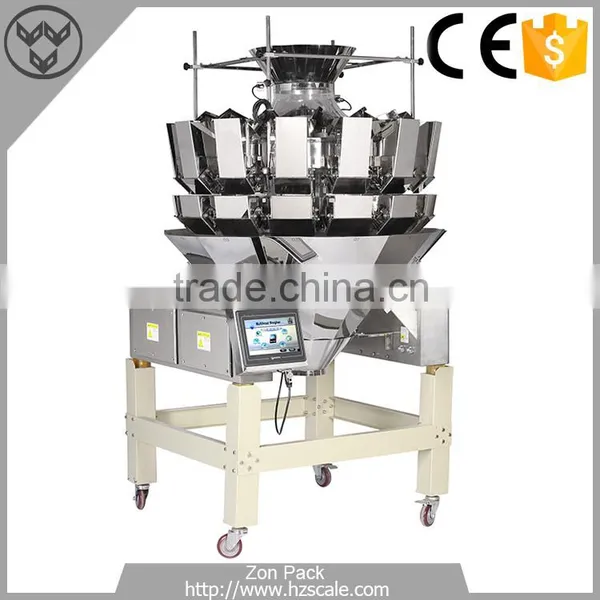 500-2000g Small Hardware 10 Heads Multihead Weigher Screw Weighing Scale photo-4