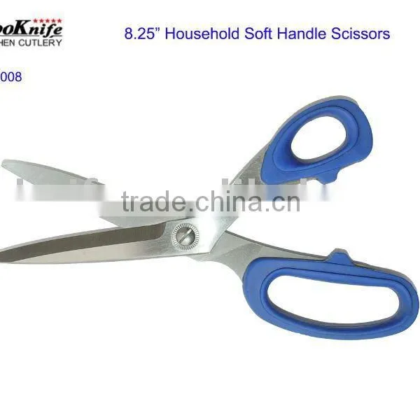 Soft Plastic Handle Home Scissors Set Craft Scissors Set