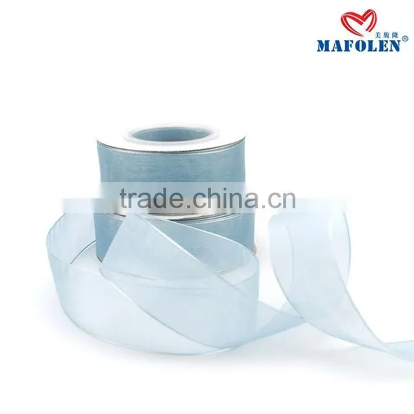 2015 Popular Organza Ribbon for Printing Packing Bows Hair Bows Garments photo-4