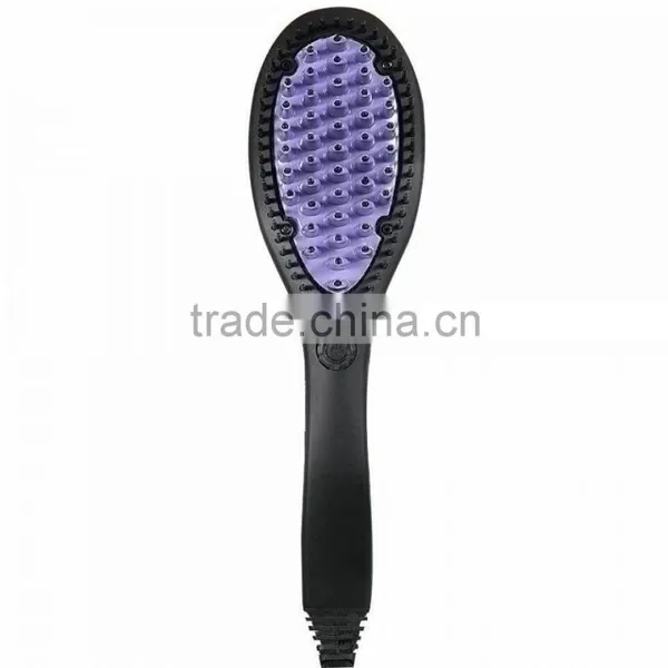 2016hot Selling Hair Straightener Brush With LCD Display
