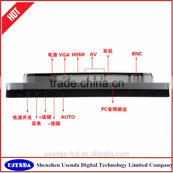 26 Inch hd 1080p Industrial Cctv Lcd Monitor With Certification CE ROHS CCC and With Bnc/hdmi/vga for Security CCTV Camera photo-4
