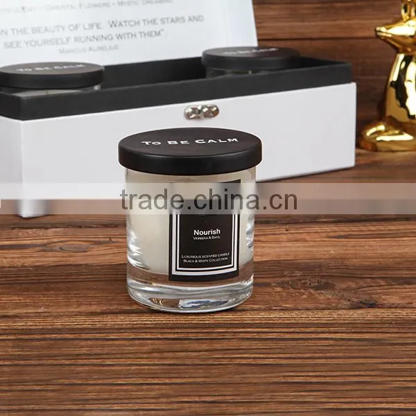 Handmade Popular Christmas Candle Set Jars Glass photo-2