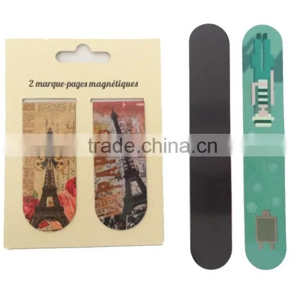 Delicate Appearance Promotional Magnetic Bookmark Magnetic Custom PVC Unique Magnetic Bookmarks photo-6