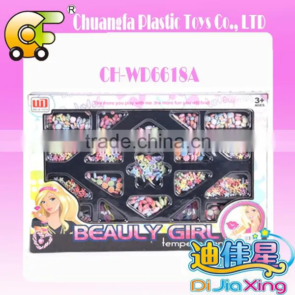 New Design DIY Plastic Beaded Bracelet Kids Diy Crafts photo-6