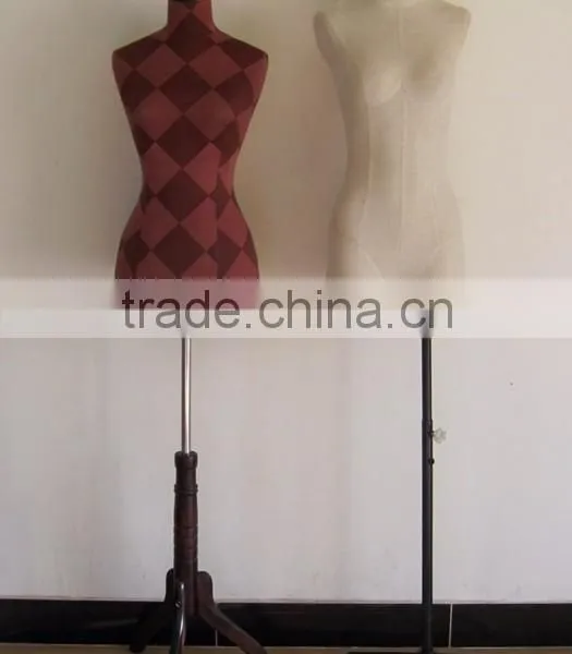 Customized Fiberglass Sexy Lady Mannequin Half Body Fashion Modeling photo-3