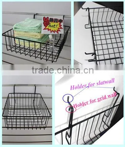 Metal Wire Supermarket Baskets in Bulk photo-4