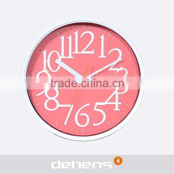 DEHENG Simple Design Plastic Wall Clock photo-2
