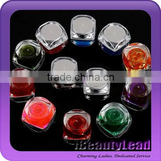 2015 Transparent UV Gel With 12 Colors uv Nail Gel Set