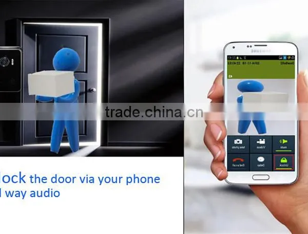 Wireless Video Door Phone Wifi Doorbell ip Camera photo-3