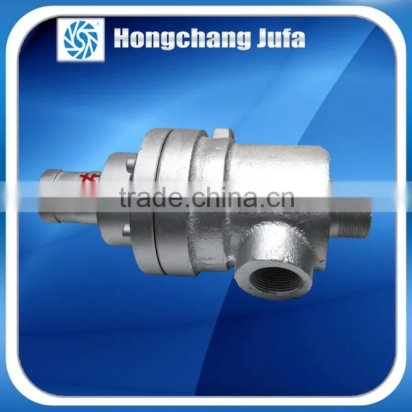 Flange/ thread end Pipe 40a rotary first union for hydraulic oil 2 passages