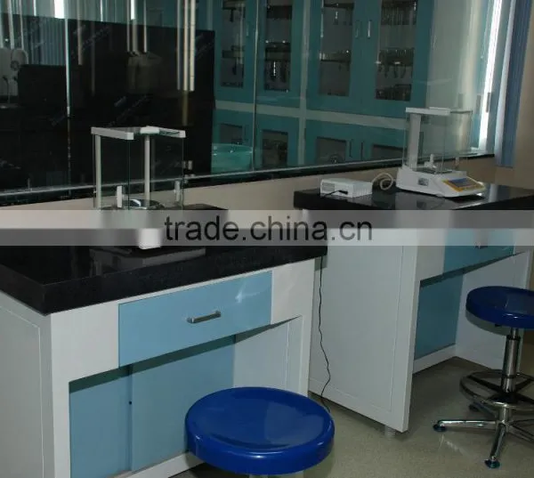 Electro--Galvanized Steel Fabrication Chemistry Lab Vibrating Table With Marble Stone Worktop photo-6