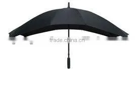 The 'Duo Black' Double Umbrella for Wedding