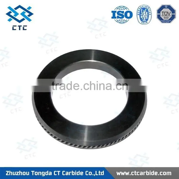 Tungsten Carbide Straightening Rolls With Other Groove Profile Available Upon Request