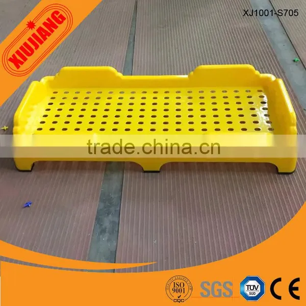 Kindergarten Children Plastic Bed With Double Handrail photo-4