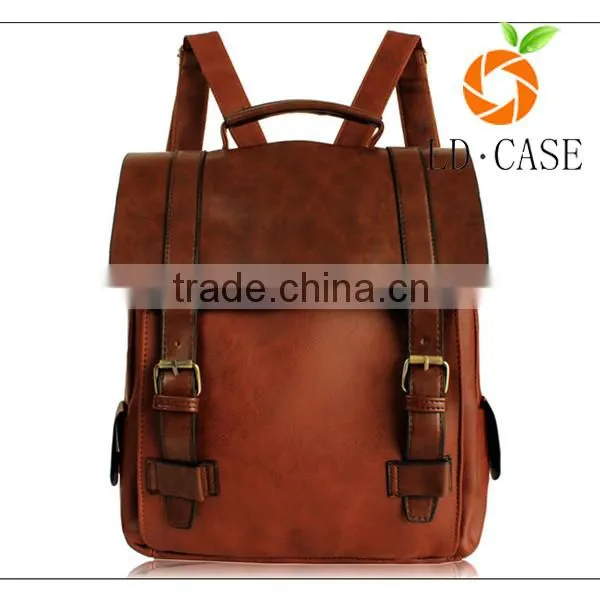 Hot Selling 13 Inch Leather Laptop Bag For Men High Quality Laptop Backpack photo-4