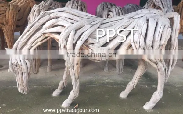 Tree Root Wood Horse photo-3