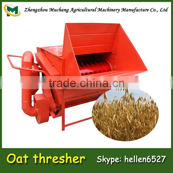 Portable good performance oat thresher