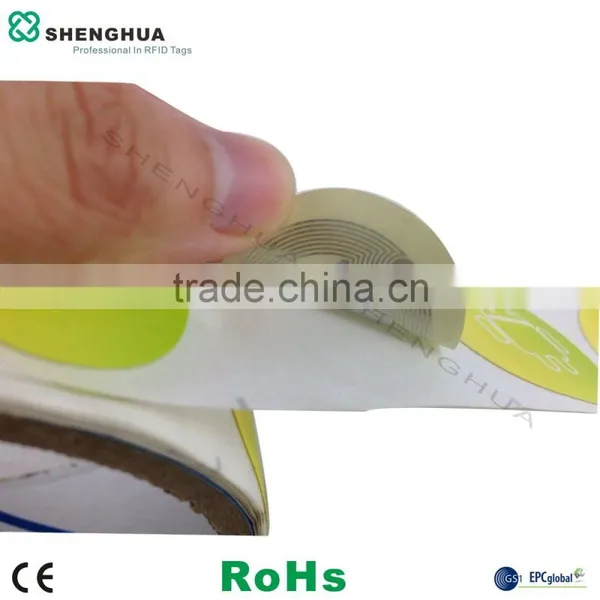Rfid 13.56mhz Nfc Sticker F08 Nfc Coin Tag Iso 14443a Smart Rfid Label photo-5