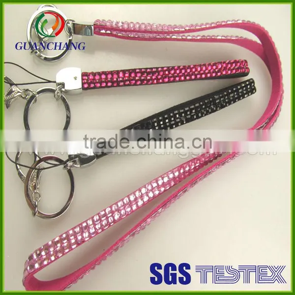 Top Quality Mock up Rhinestone id Badge Holder Lanyard photo-6