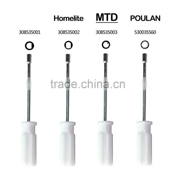 High Quality Garden Gasoline Enging Parts Carburetor Carb Adjusting Screwdriver Tool Kits