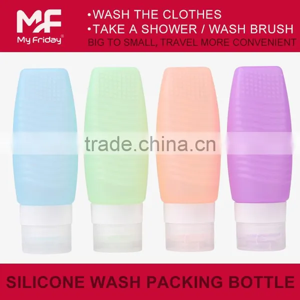 Silicone Travel Tube Carry on The Plane 89ml Portable Soft Silicone Travel Bottles Set BFA Free FDA photo-5