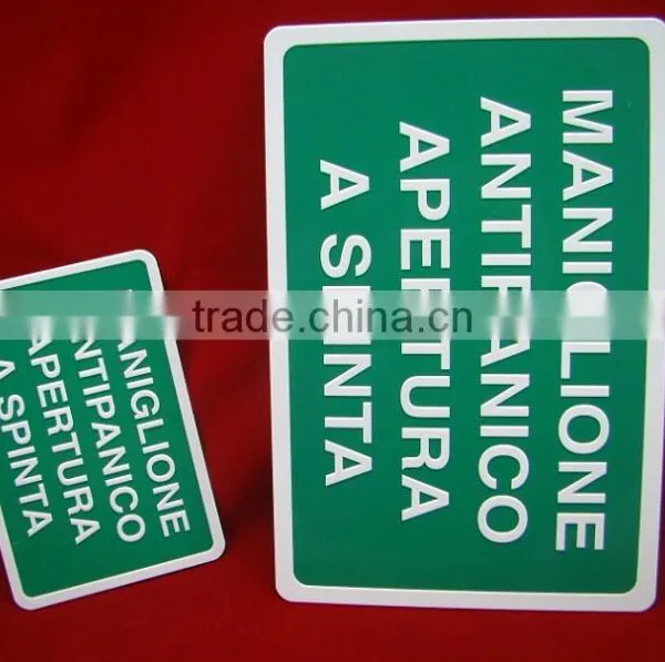 Customized Hazard Metal Warning Sign photo-6